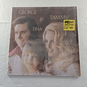 George & Tammy & Tina Self-Titled Vinyl LP Record KE-33351 VG+ Tested